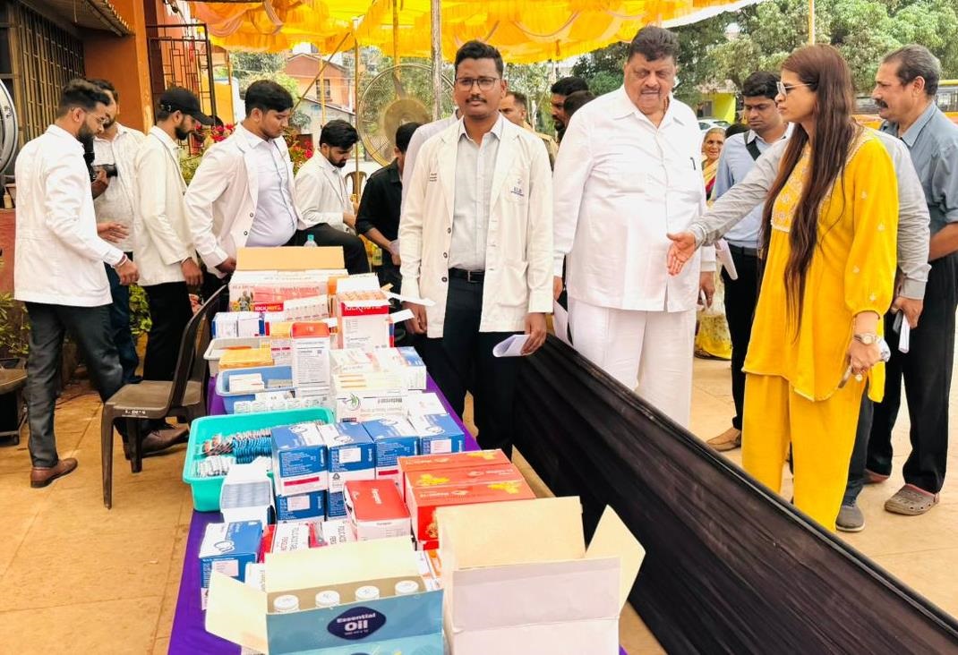 Over 1,700 attend free health camp in Navelim