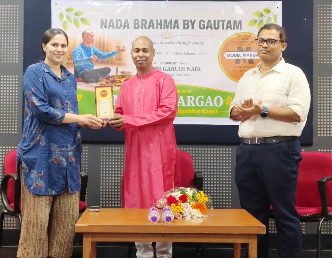 'Nada Brahma' Sound & Meditation   Session held at Ravindra Bhavan