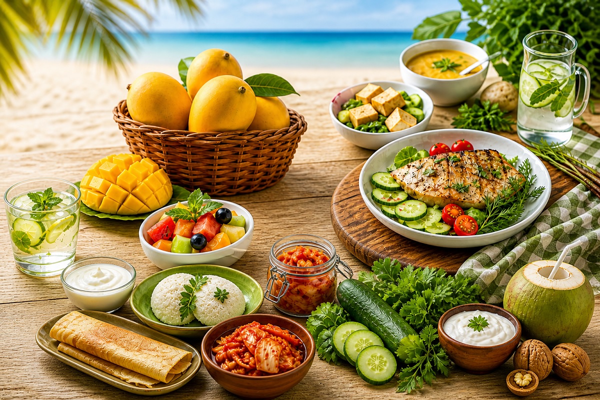 The diet for a healthy summer