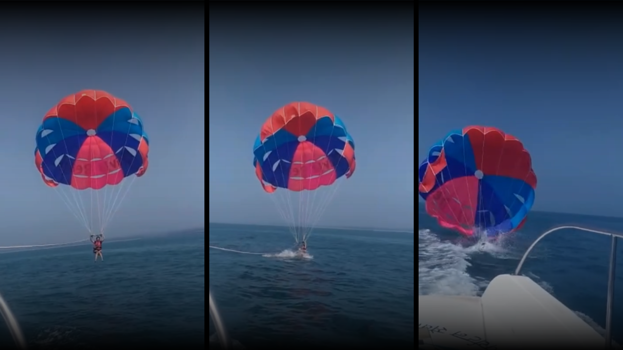 Goa parasailing mishap goes viral as tourist recounts near-death experience