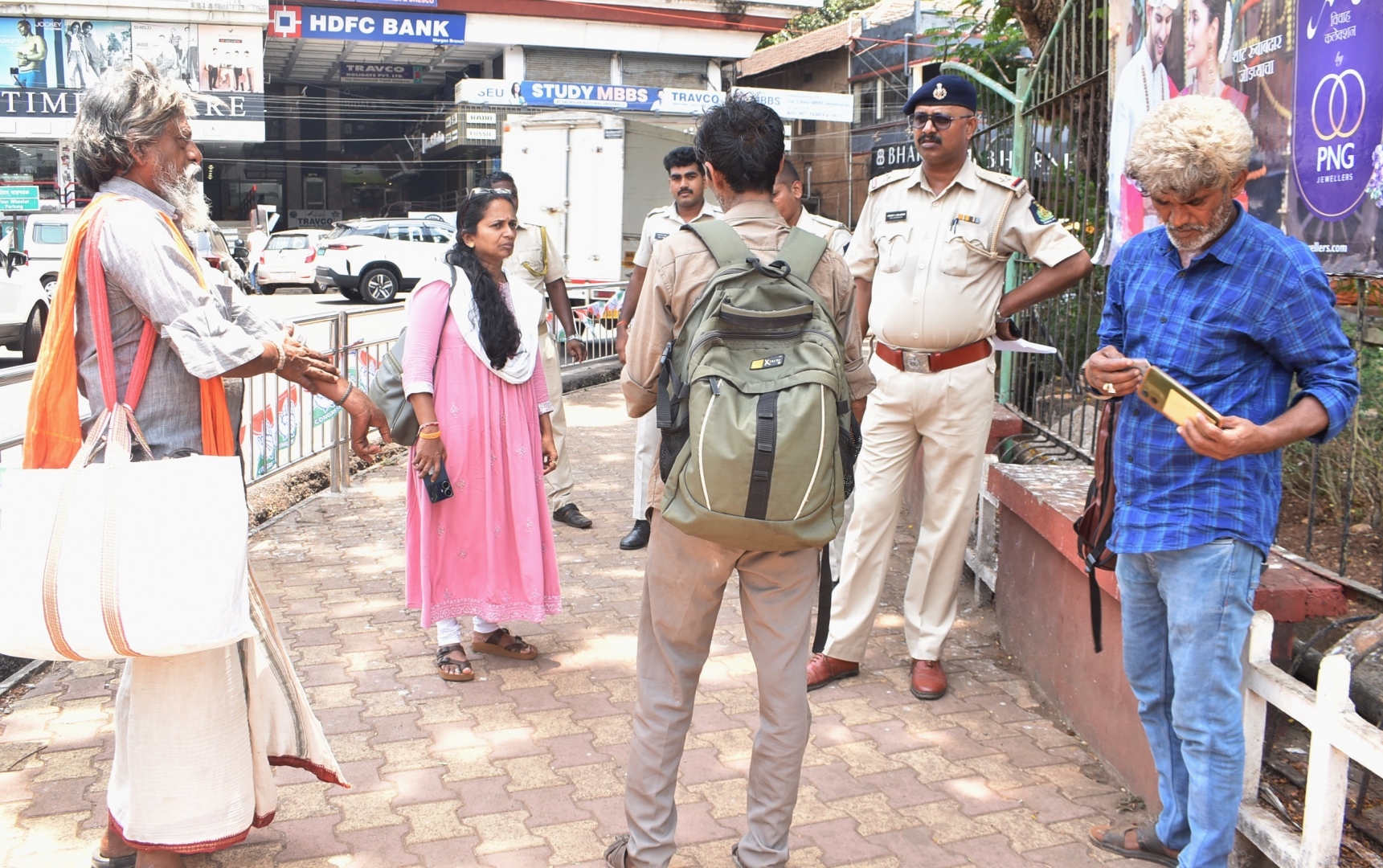 Authorities survey migrants loitering at Margao garden