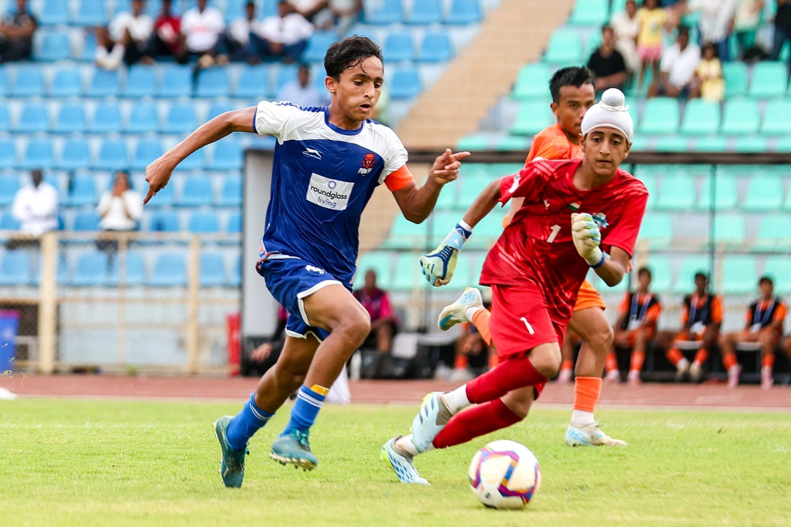 Punjab FC edge Minerva to seal junior football hat-trick