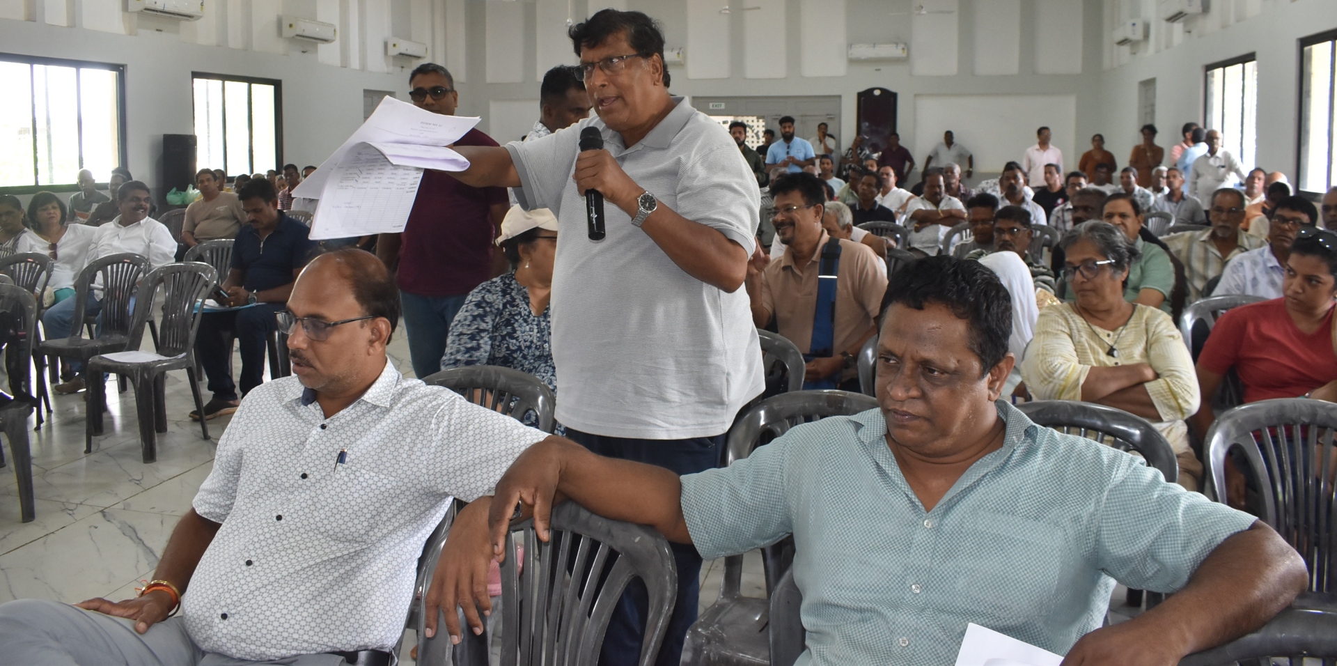 Contamination of Colva creek  dominates village gram sabha
