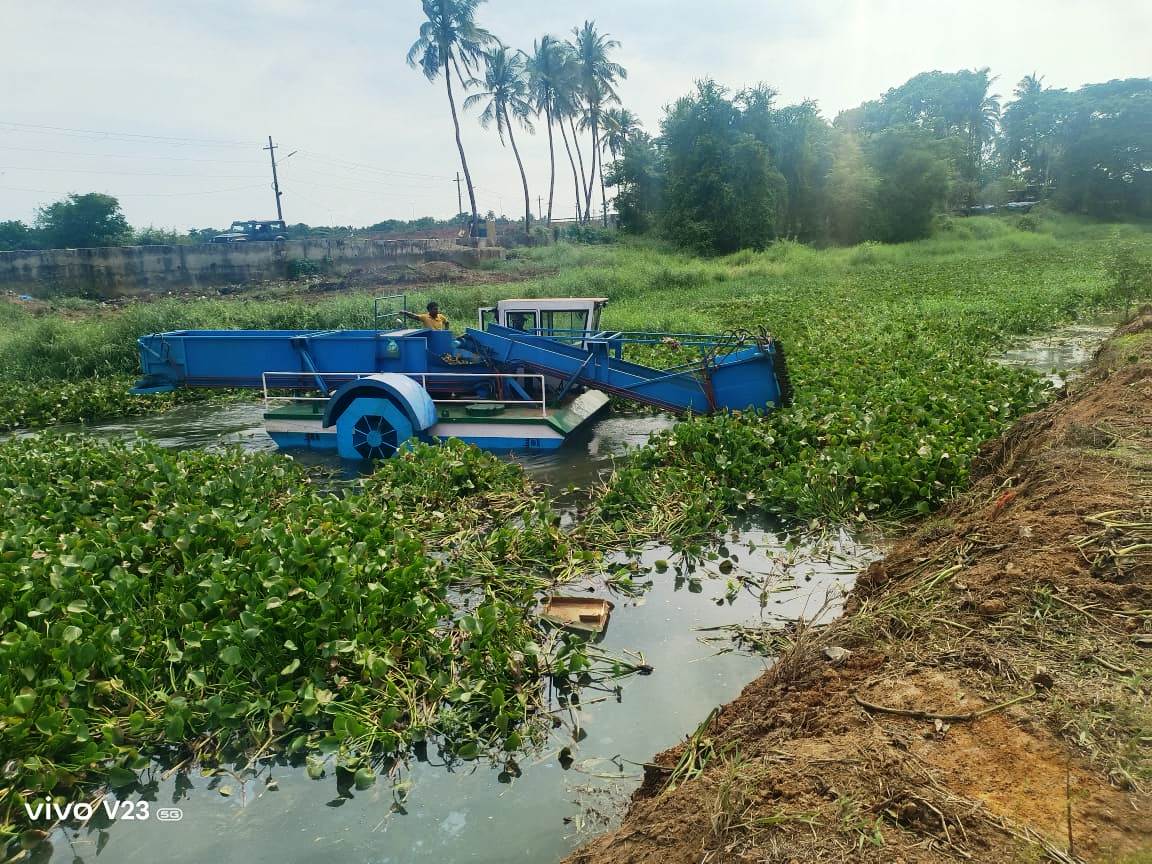 WRD seeks to complete de-weeding of river Sal  stretch between Comba and Benaulim before rain