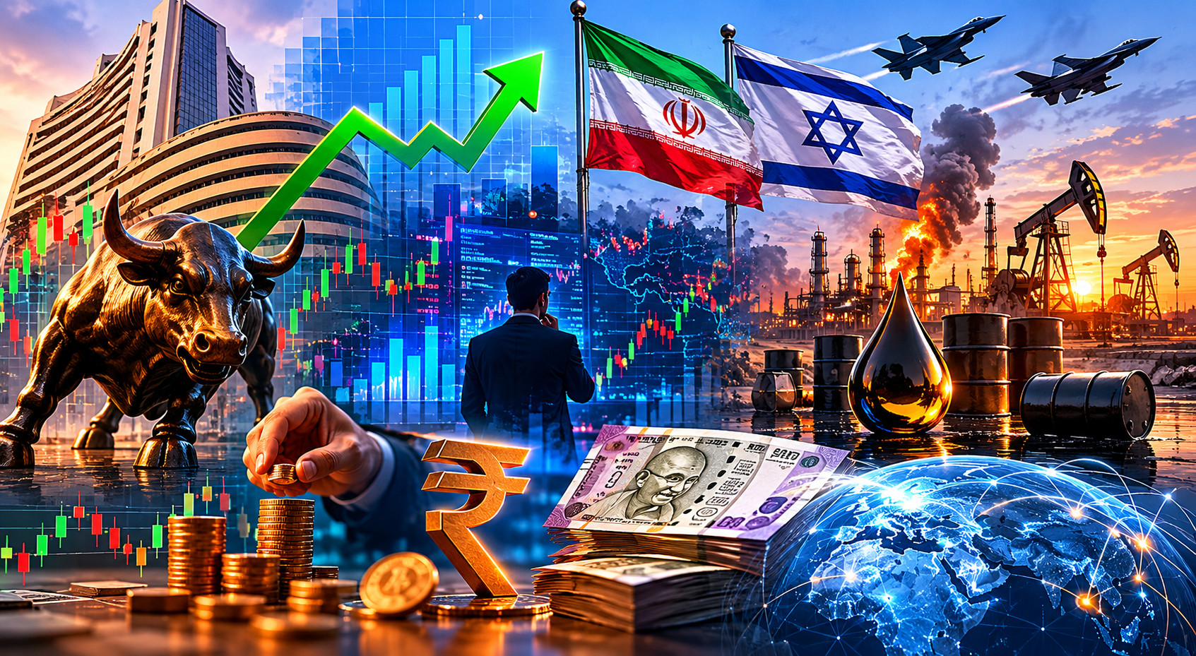 FINANCE | Iran tensions, crude prices, FII flows key for markets this week