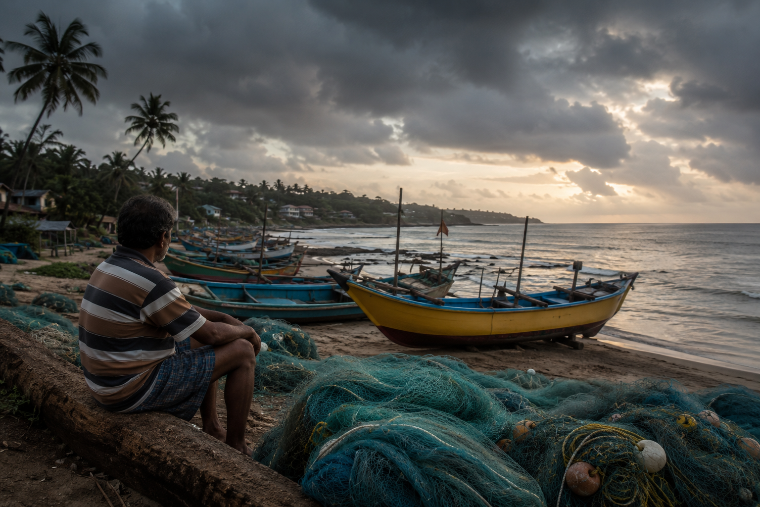 Anchored ashore: How fishers weather the ban