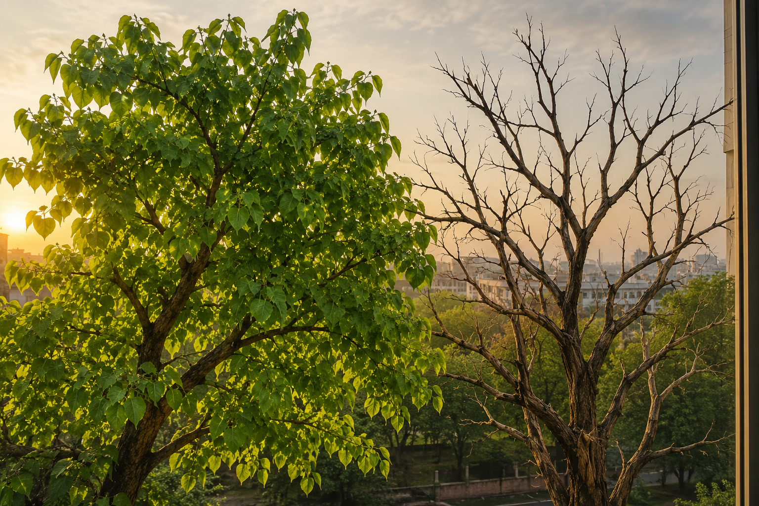 Bob's Banter: ﻿﻿Tale of two trees..!
