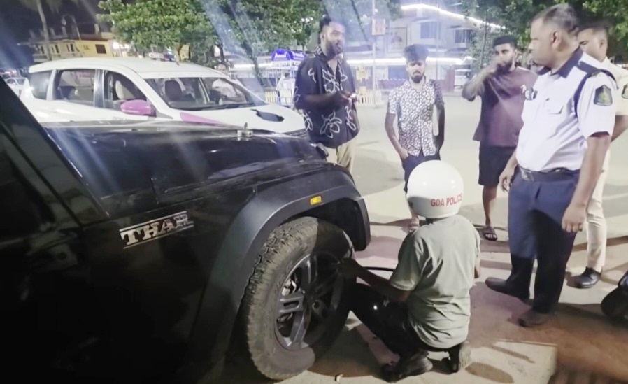 Police act after Colva locals flag speeding Maharashtra-registered vehicle
