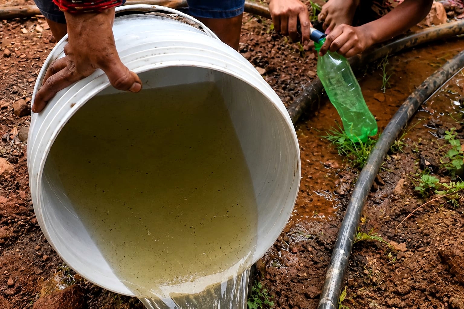 MLA, residents differ on drinking water woes in Sanguem village