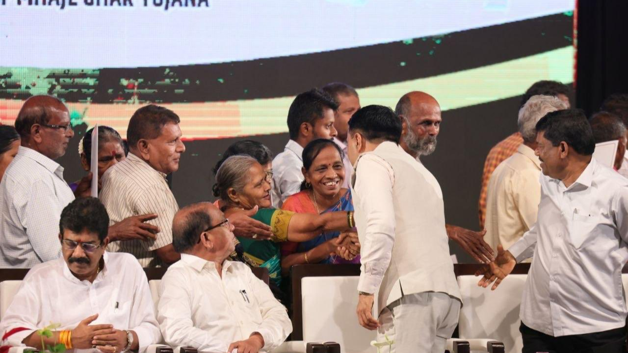 Salcete beneficiaries receive ownership documents under Mhaje Ghar scheme