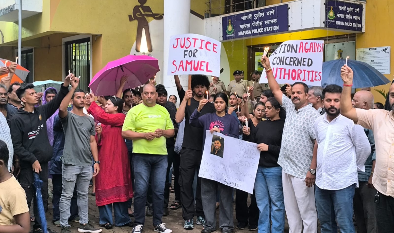 Candlelight grief turns into roar for justice in Mapusa