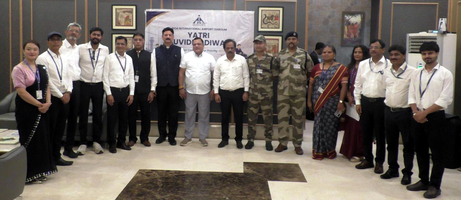 YATRI SUWIDHA DIWAS: Dabolim Airport holds passenger-centric events and staff welfare initiatives