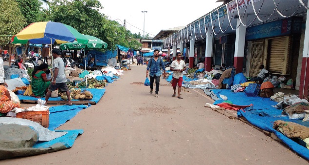 Confusion over space for Matoli vendors at Mapusa market