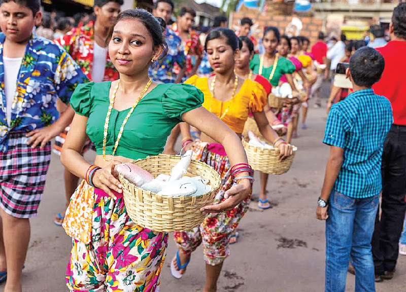Celebrating the festival of flags