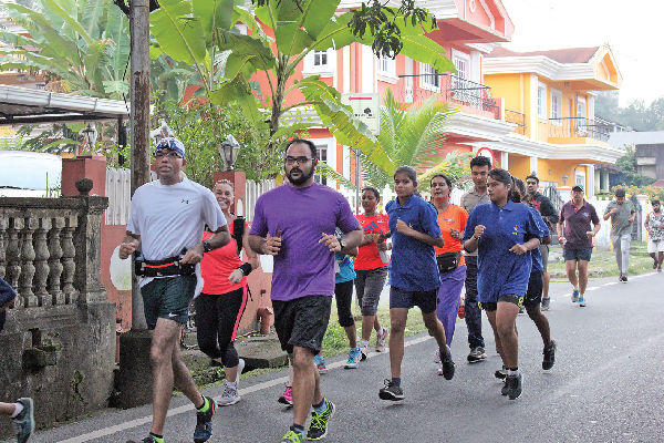 Dr Ramani marathon promo run held in Margao