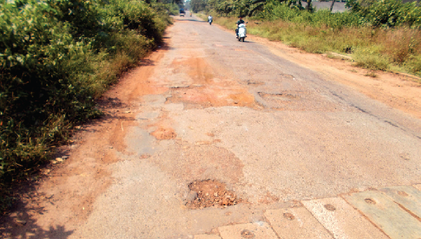 Irked Salvador-do-Mundo residents demand  dilapidated bus depot road repaired soon