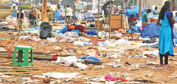 Lone vendor fined for using plastic bags at Margao fair