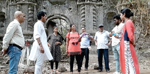 Govt officials inspect Chimbel church ruins