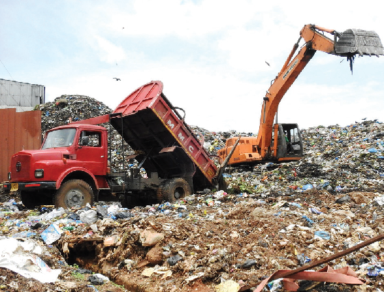 Citizens cry foul as unsegregated waste finds its way at open dump