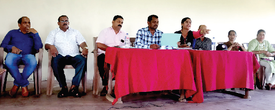 Tivim locals unanimously resolve  to scrap draft coastal plan