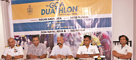 TriGoa Duathlon to be organised  in association with Indian Navy