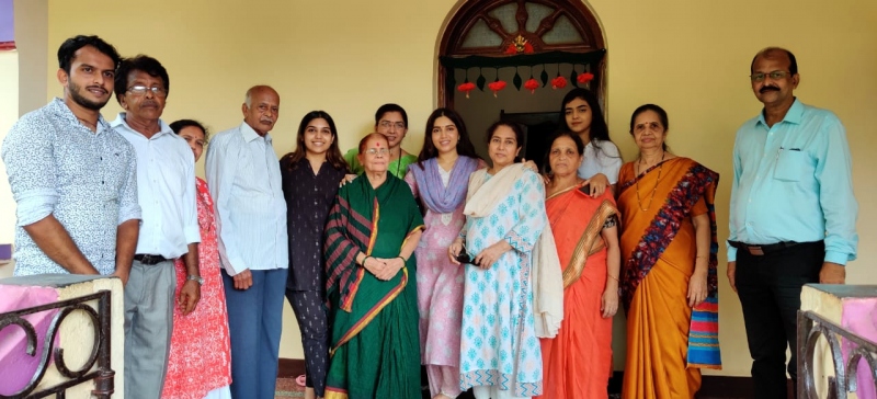 Bollywood star  Bhumi Pednekar  visits Pernem