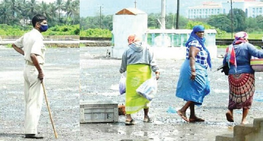 Police drive out retail vendors from SGPDA wholesale fish market