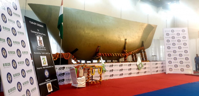 First indigenously made Sonar Dome for Navy warships launched in Goa