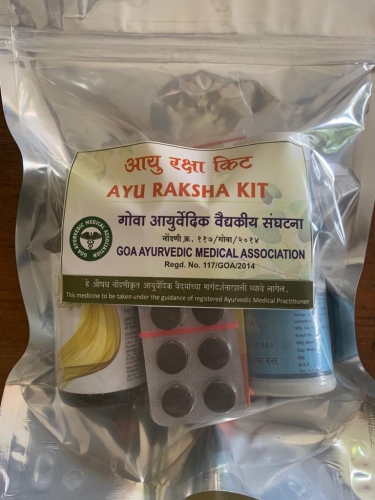 Goa Ayurvedic Medical Association offers Ayu Raksha kits for Covid patients in home isolation