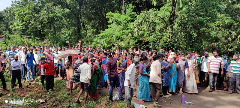 Anti-IIT protestors up ante; block officials, land survey work at Shel-Melauli