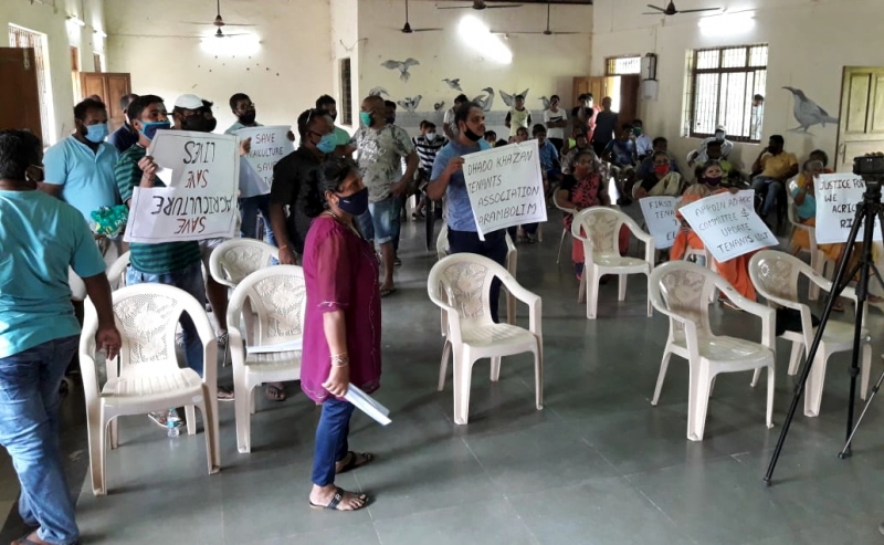 ﻿Will not allow tenants association polls to go ahead: Carambolim farmers