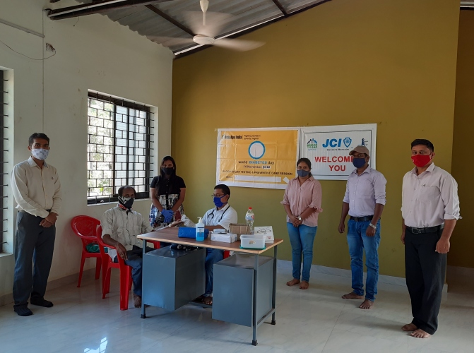 ﻿Free diabetes check-up camp conducted