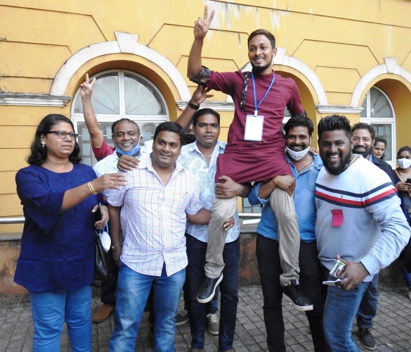 AAP's Hanzel Ferns turns out to be giant killer in Benaulim