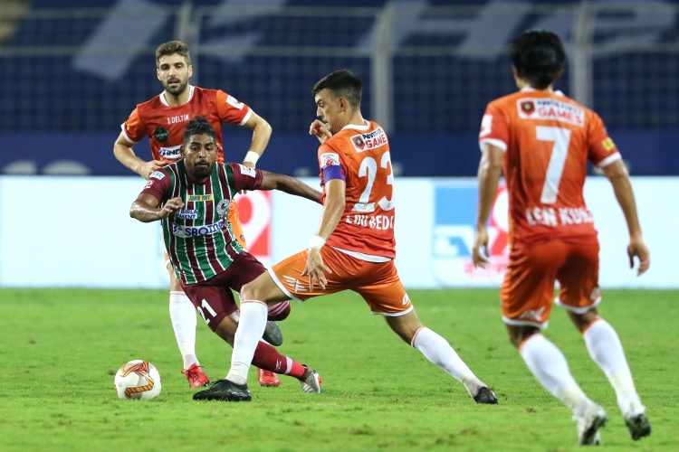 ﻿FC Goa go down fighting to ATKMB