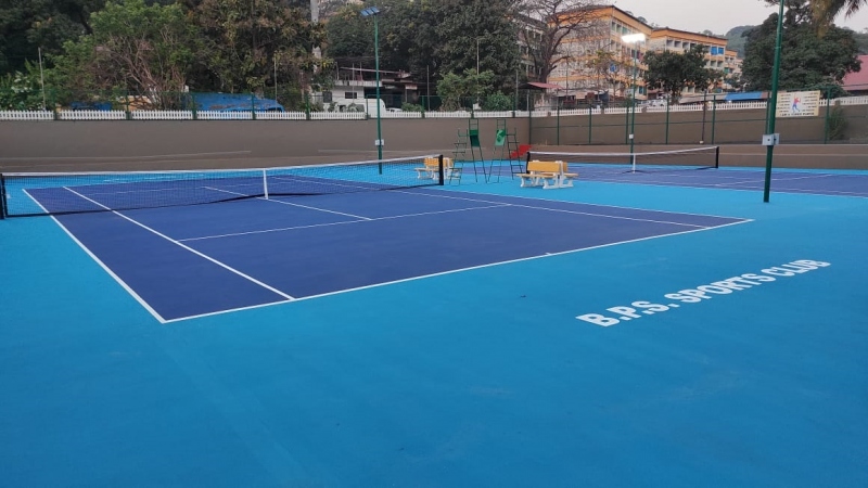﻿BPS Club upgrades tennis courts