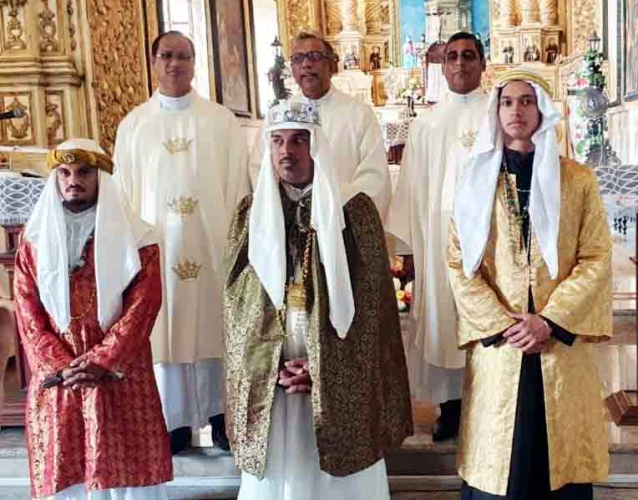 Reis Magos celebrates  Feast of Epiphany