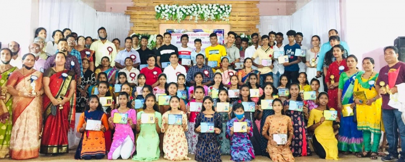 GHS Morpirla SSC students felicitated