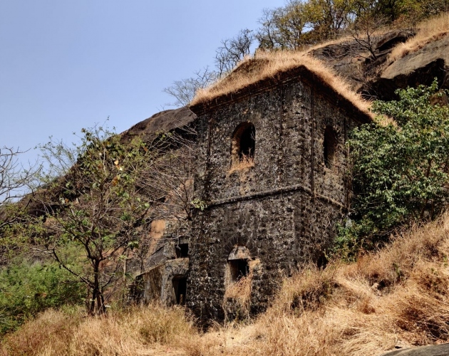 Heritage structure discovered near Dudhsagar waterfall