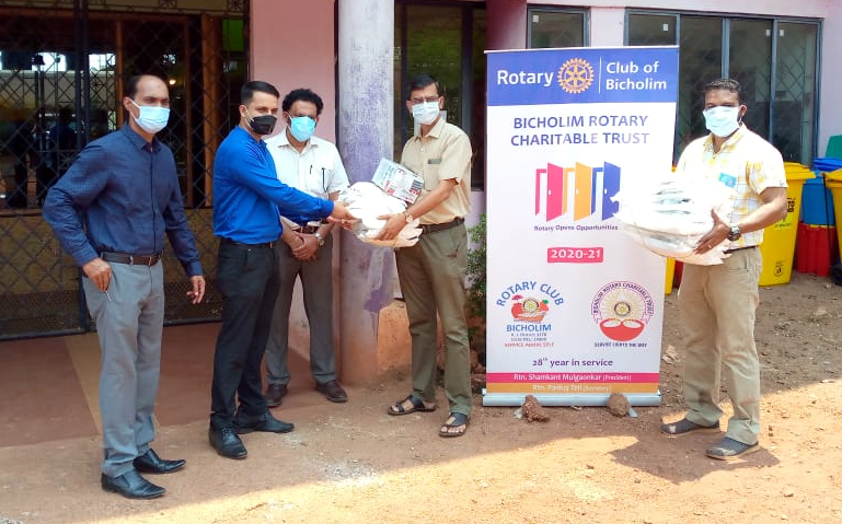 PPE kits given to Covid care   centre in Sarvan
