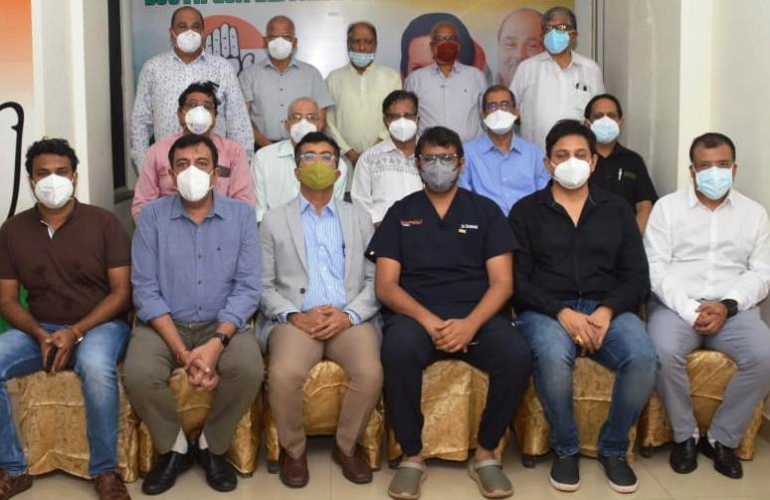 Covid battle: South Goa Congress honours doctors