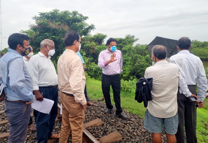 Mayem MLA, officials meet locals on railway issues