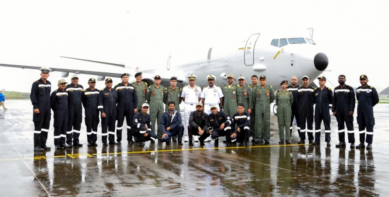 ﻿Second P-81 aircraft   arrives at INS Hansa