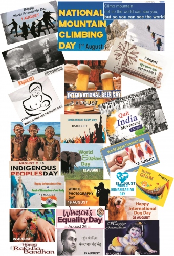The festive month of August: A calendar filled with celebrations