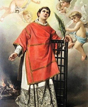 ﻿Commemorating the feast of Saint Lawrence