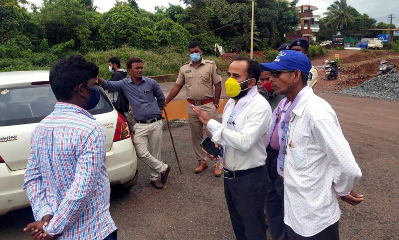 AAP raises hue, cry over bad NH66 in Pernem