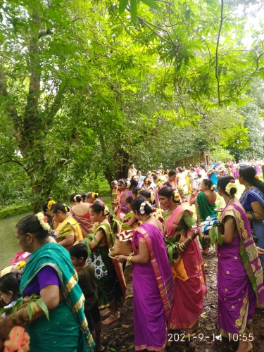 Gauri Pujan celebrated   in villages of Sattari