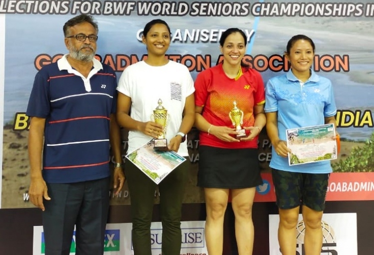 National Masters Badminton: Goa’s Sandhya, Ayoob, Leena excel