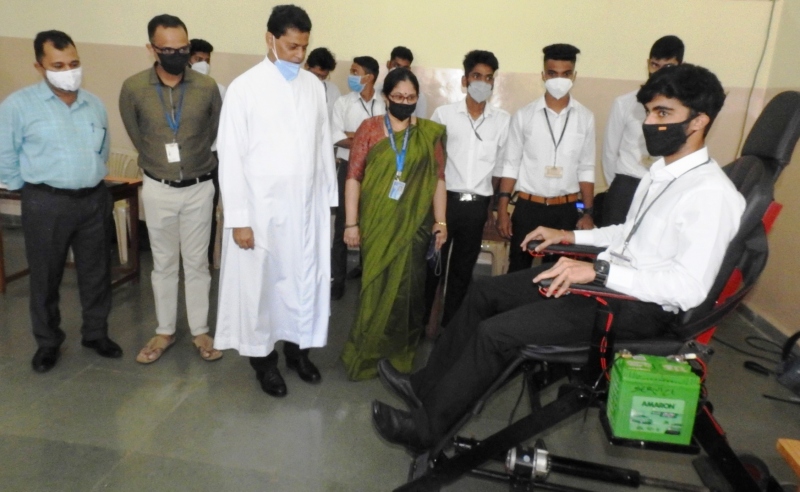 Robotic minds at their best in Don Bosco Engg College