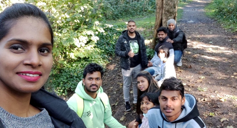 UK Goans take part in   Swabhimani Padyatra