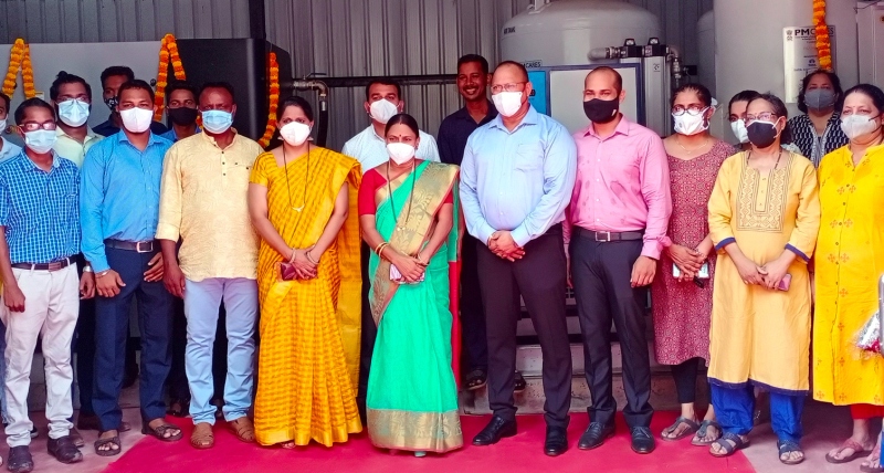 PSA O2 plant at North Goa District Hospital unveiled